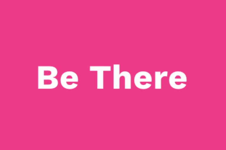 Be There logo