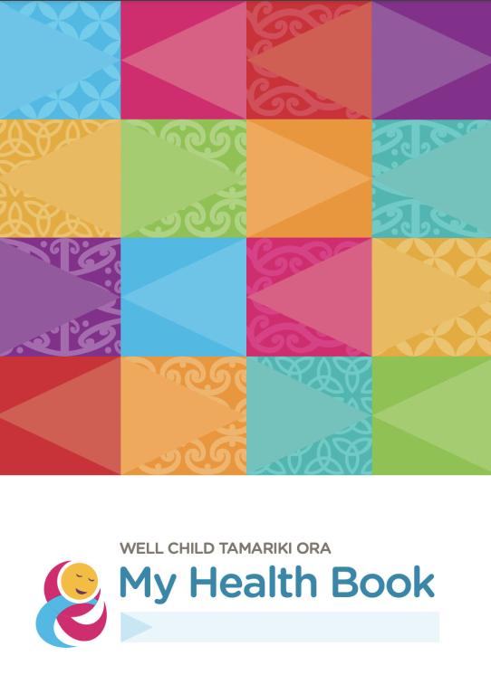 Well Child Tamariki Ora My Health Book cover.