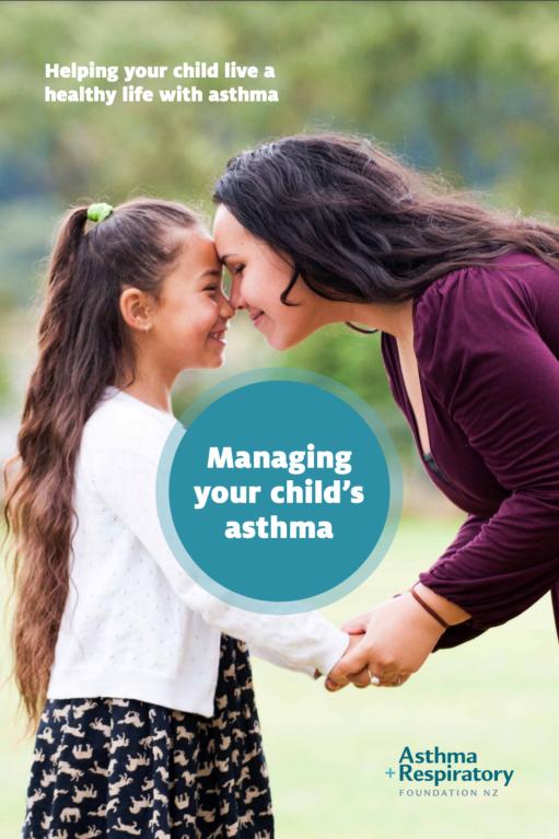 Managing your child's asthma booklet cover