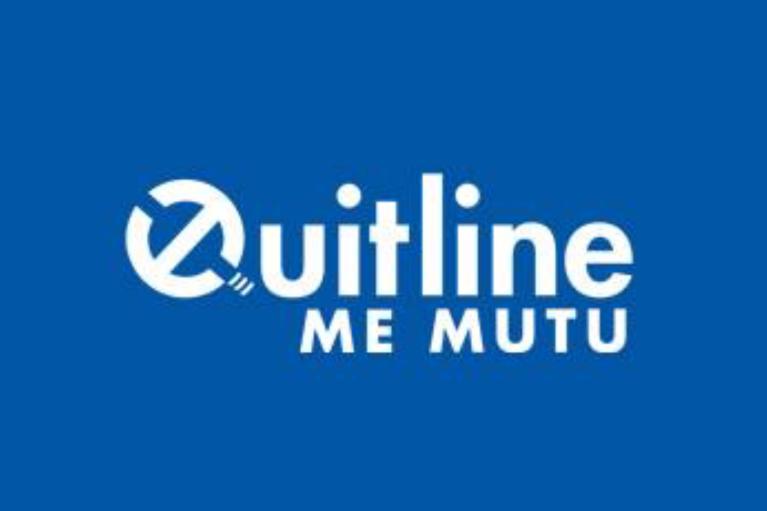 Quitline Me Mutu logo