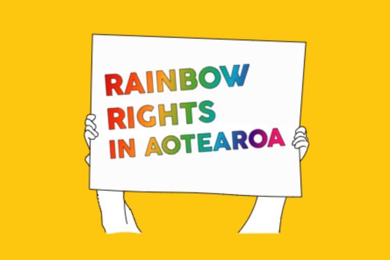 Rainbow rights logo