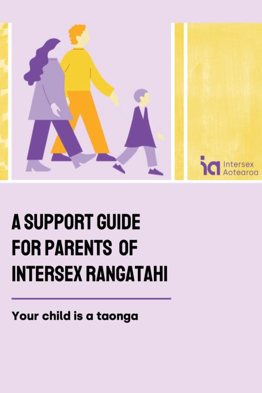 Support guide for parents of intersex rangatahi cover