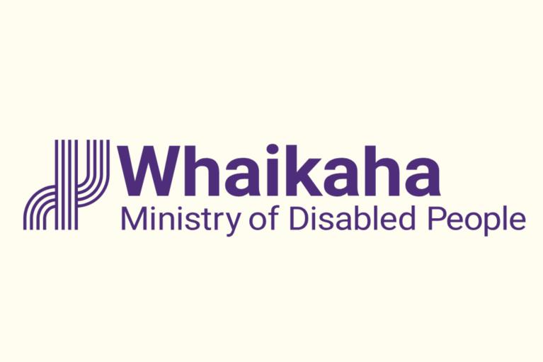 Whaikaha Ministry of Disabled People logo