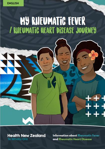 Image of booklet cover - My rheumatic fever and rheumatic heart disease journey (English)