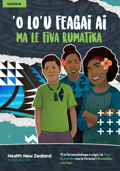 Image of booklet cover - My rheumatic fever and rheumatic heart disease journey (Samoan)