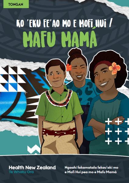 Image of booklet cover - My rheumatic fever and rheumatic heart disease journey (Tongan)