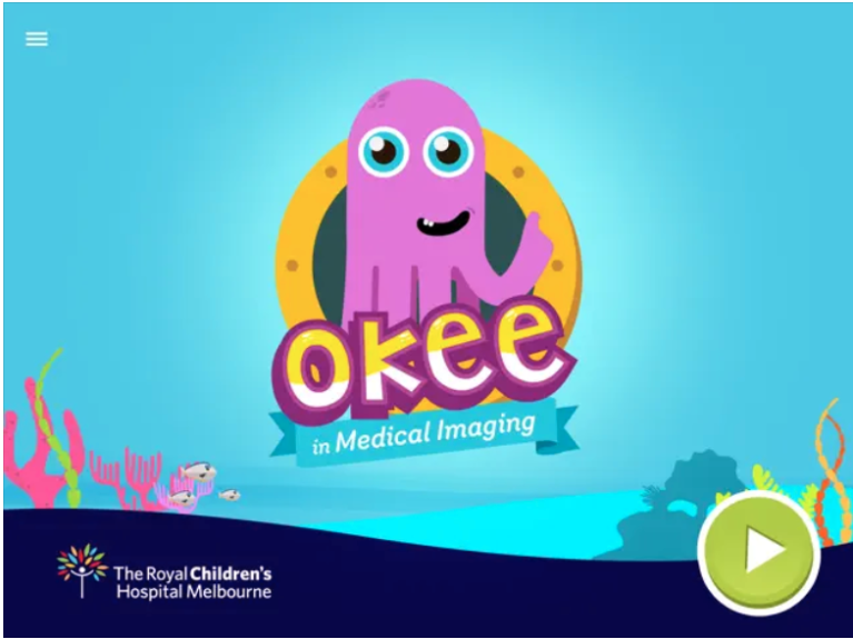 Screenshot of the OKEE app.