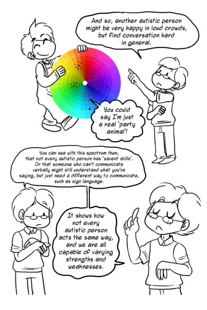 Page 7 of Understanding the spectrum - a comic strip explanation