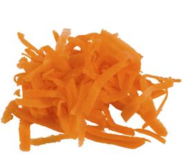 Grated carrot