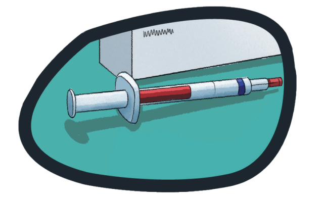 Comic strip for Rheumatic fever. 