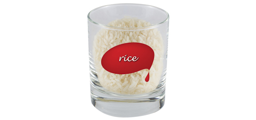 Plain rice