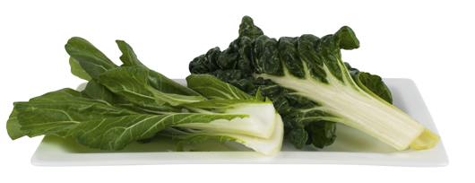 Silver beet and bok choy