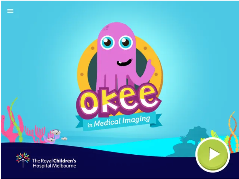 Screenshot of the OKEE app