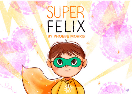 Image of digital book cover 'Super Felix'