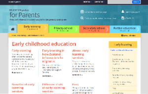 The Ministry of Education website