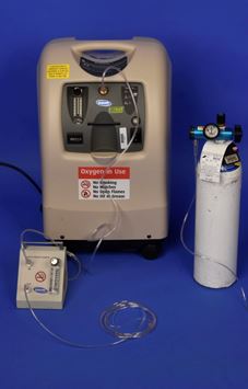 Home oxygen equipment