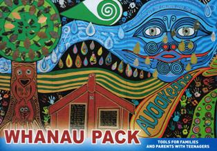 Image of the cover of "Whanau pack" booklet