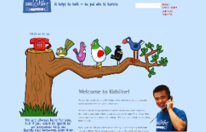 Kidsline website