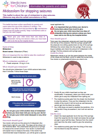 Midazolam pamphlet