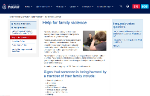 New Zealand police website