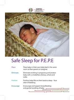 Thumbnail image of safe sleep poster