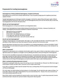 Propranolol brochure