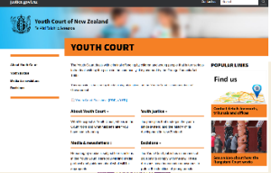 Youth court nz webiste